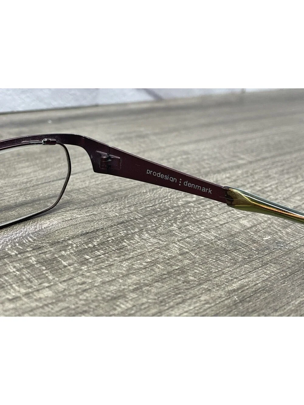 PRODESIGN Denmark 1154 Eyeglasses Frame c.3831 Red Purple 51[]16 Frames + Case